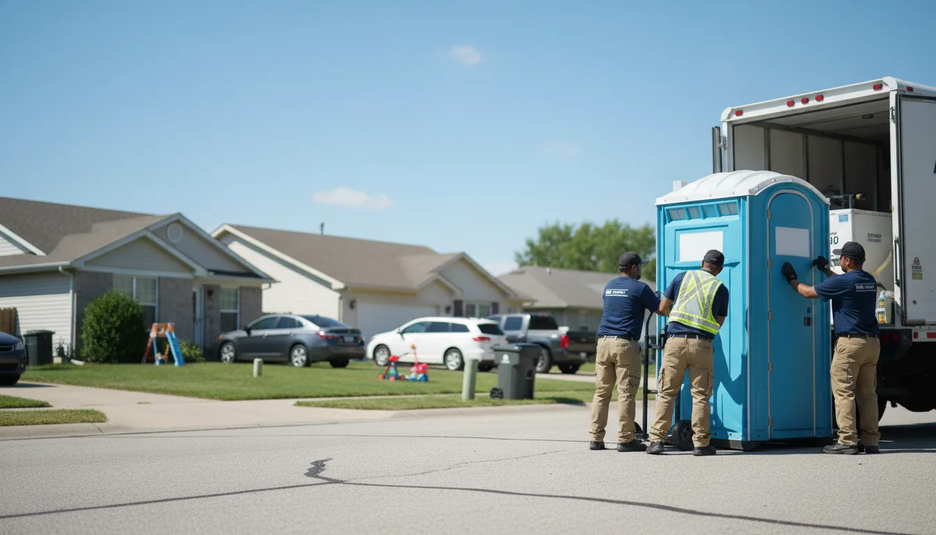 Standard Porta Potty Rentals in Columbia, IA near me